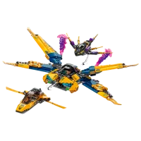Constructor LEGO Ras and Arin's Super Storm Jet Ninjago/ Multicolor photo 4