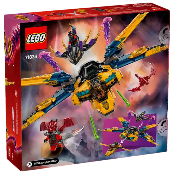 Constructor LEGO Ras and Arin's Super Storm Jet Ninjago/ Multicolor photo 6