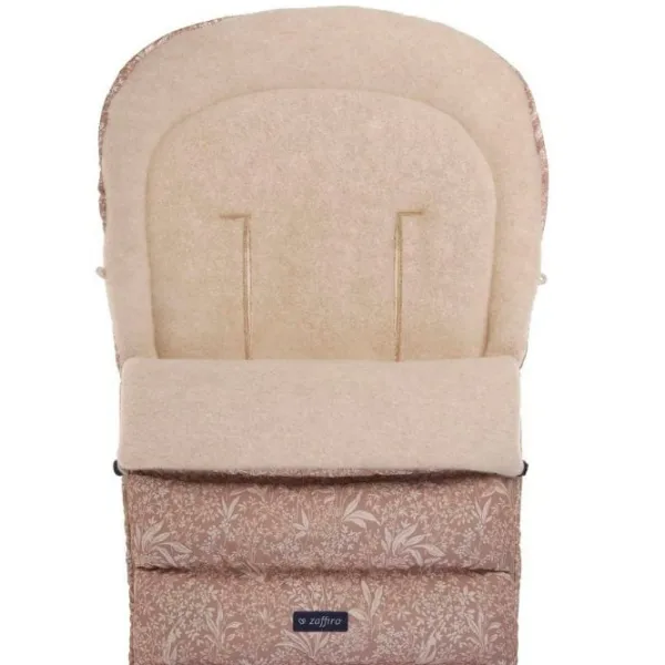 Husă pentru cărucior Zaffiro iGrow 4.0 Wool Premium Blană artificială / Camel photo 2