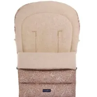 Husă pentru cărucior Zaffiro iGrow 4.0 Wool Premium Blană artificială / Camel photo 2