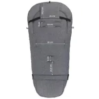 Sac de iarna Zaffiro iGrow 2.0 Plush Blană artificială, poliester / Grey photo 2