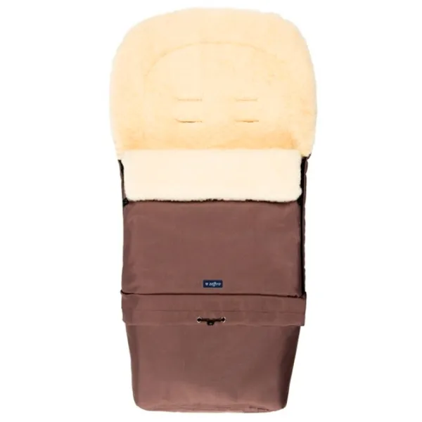 Чехол для детской коляски Zaffiro Sleep&Grow Wool  Шерсть / Chocolate photo 1