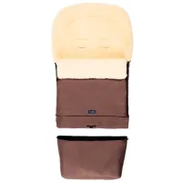 Husă pentru cărucior Zaffiro Sleep&Grow Wool Lână / Chocolate photo 2