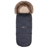 Чехол для детской коляски Zaffiro GrowUP 4.0 Искусственный мех / Графит