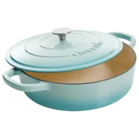 Cratiță Crock-Pot Flat 4.7l Oțel emailat / Blue