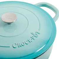 Кастрюля Crock-Pot Flat 4.7л Эмалированная сталь / Синий photo 3