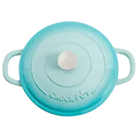 Кастрюля Crock-Pot Flat 4.7л Эмалированная сталь / Синий photo 4
