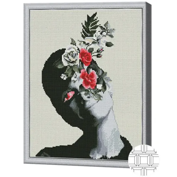 Мозайка Art Galery Premium Prin ochelari infloriti   /  photo 2