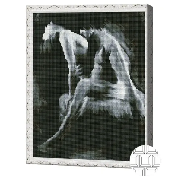 Mozaic Art Galery Premium Nuantele alb-negri ale pasiunii   /  photo 2 Mozaic Art Galery Premium Nuantele alb-negri ale pasiunii   /  photo 2