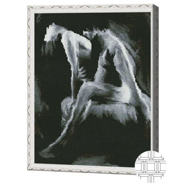 Mozaic Art Galery Premium Nuantele alb-negri ale pasiunii   /  photo 2 Mozaic Art Galery Premium Nuantele alb-negri ale pasiunii   /  photo 2