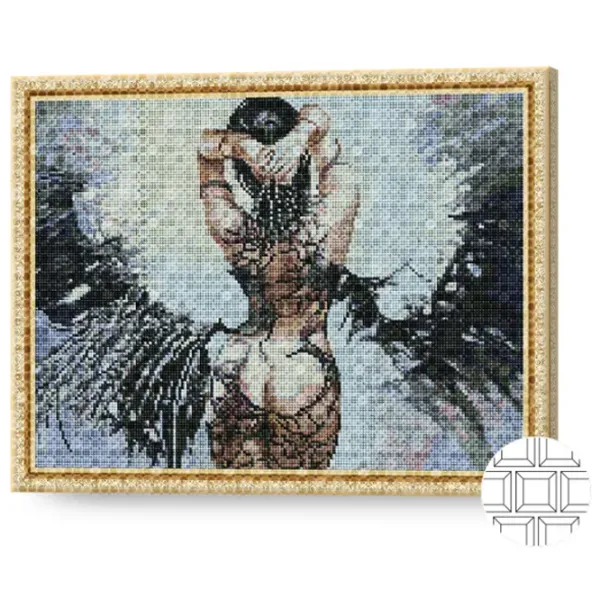 Mozaic Art Galery Premium Inger negru   /  photo 2 Mozaic Art Galery Premium Inger negru   /  photo 2