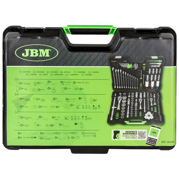 Набор инструментов JBM 54082 Количество в наборе: 132 photo 5 Набор инструментов JBM 54082 Количество в наборе: 132 photo 5