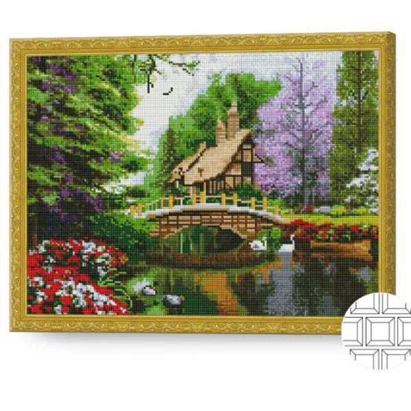 Mozaic Art Galery Premium Podul in padure   /  photo 2 Mozaic Art Galery Premium Podul in padure   /  photo 2