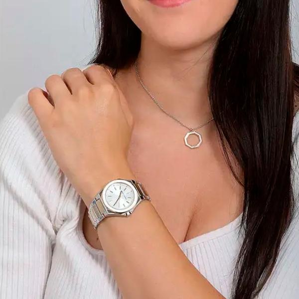 Ceas de mână pentru femei Armani Exchange AX7161SET Cuarț / 34 mm photo 3
