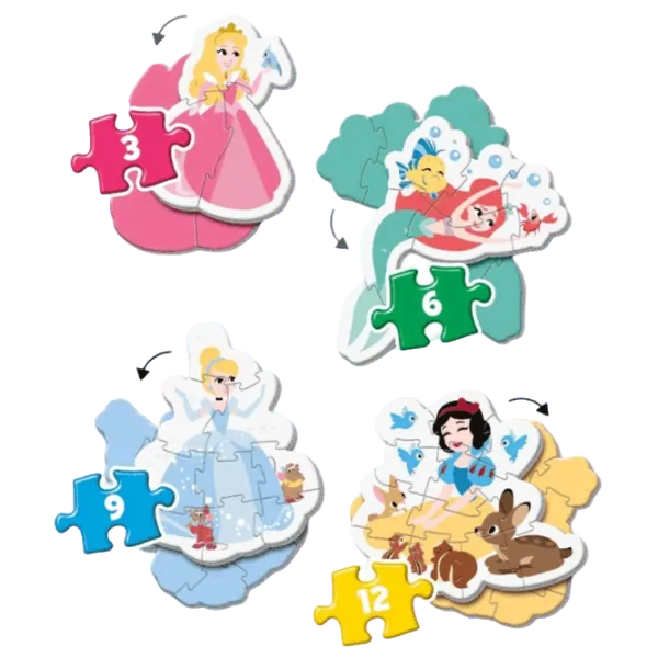 Puzzle Clementoni Disney Princess 2+/ Numărul de piese: 30 photo 1