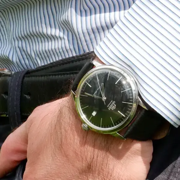 Ceas de mână pentru bărbați Orient TAC0000DB0 Mecanic / 41 mm photo 3 Ceas de mână pentru bărbați Orient TAC0000DB0 Mecanic / 41 mm photo 3