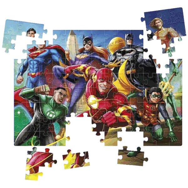 Puzzle Clementoni Superheroes 6+/ Numărul de piese: 108 photo 2