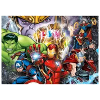 Puzzle Clementoni Brilliant Marvel Avengers 6+/ Numărul de piese: 104