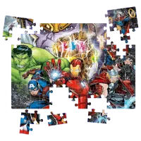 Puzzle Clementoni Brilliant Marvel Avengers 6+/ Numărul de piese: 104 photo 2