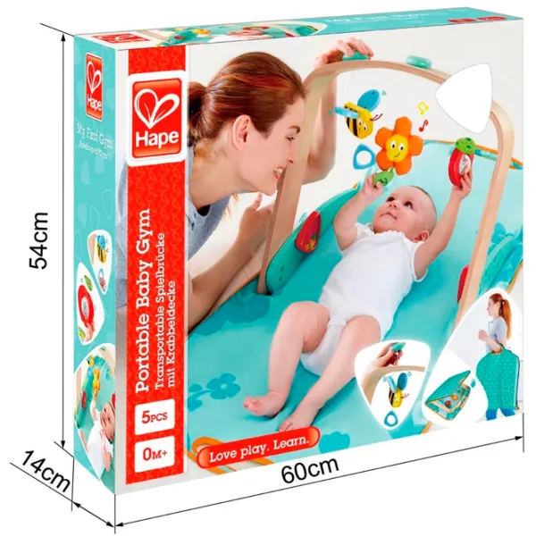 Игровой коврик Hape K-E0045 () 0+/ Прямоугольный/ Синий photo 5