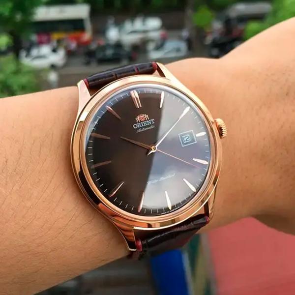 Ceas de mână pentru bărbați Orient TAC08001T0 Mecanic / 42 mm photo 3