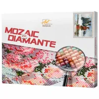 Мозайка Art Galery Premium Fetita cu prieteni pufosi iarna   / 