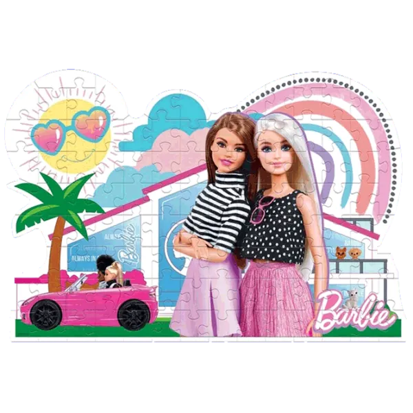 Puzzle Clementoni Barbie 6+/ Количество деталей: 104 photo 1