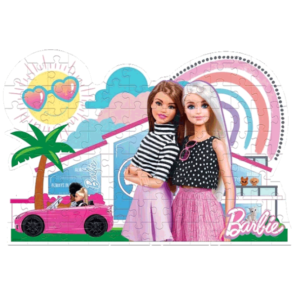 Puzzle Clementoni Barbie 6+/ Количество деталей: 104 photo 1