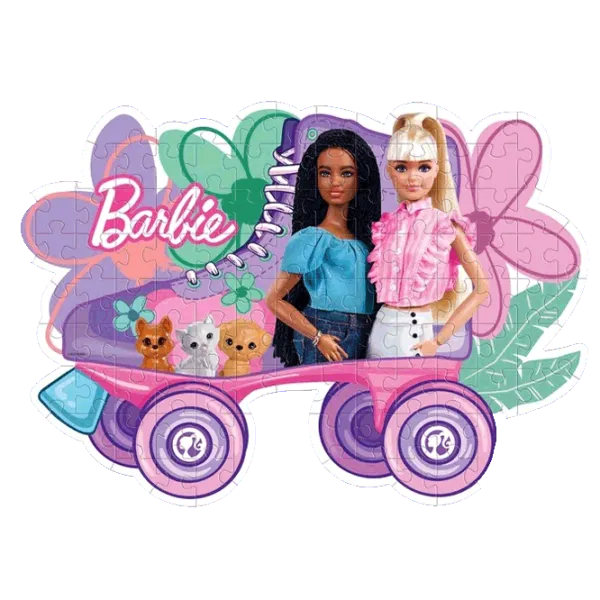 Puzzle Clementoni Barbie 6+/ Количество деталей: 104 photo 1