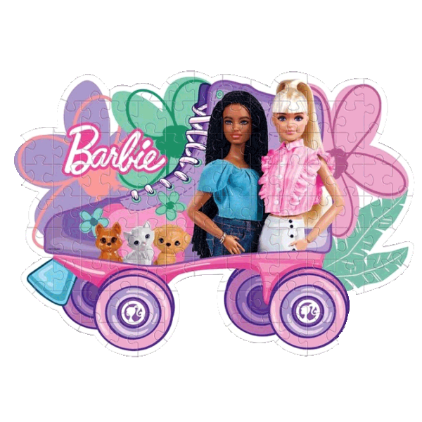 Puzzle Clementoni Barbie 6+/ Количество деталей: 104 photo 1