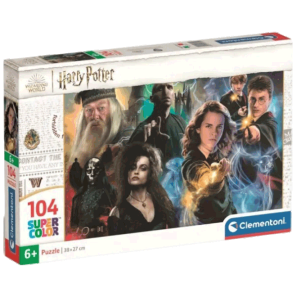 Puzzle Clementoni Harry Potter 6+/ Количество деталей: 104 photo 1
