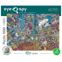 Puzzle Trefl Eye Spy - Time Travel: London, United Kingdom 12+/ Numărul de piese: 1000 photo 2