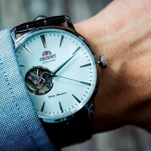 Ceas de mână pentru bărbați Orient TAG02005W0 Mecanic / 41 mm photo 5