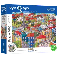Puzzle Trefl Sneaky Peekers: Paris, France 12+/ Количество деталей: 1000