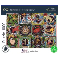 Puzzle Trefl Zodiac signs 12+/ Numărul de piese: 1000 photo 3