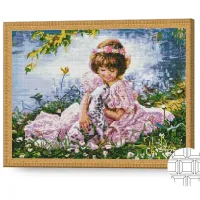 Мозайка Art Galery Premium Fetita cu dalmatian / photo 2