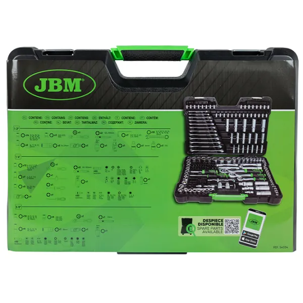 Набор инструментов JBM 54034 Количество в наборе: 216 photo 5 Набор инструментов JBM 54034 Количество в наборе: 216 photo 5