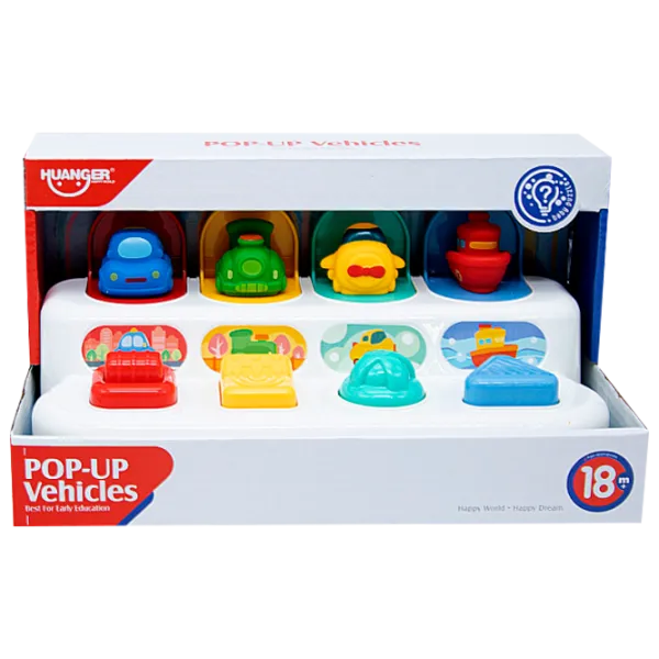 Настольная игра New World POP-UP Vehicles 1.5+/ Развитие photo 1 Настольная игра New World POP-UP Vehicles 1.5+/ Развитие photo 1