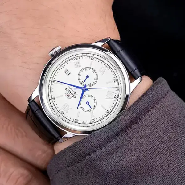 Ceas de mână pentru bărbați Orient RA-AK0701S30B Mecanic / 41 mm photo 3 Ceas de mână pentru bărbați Orient RA-AK0701S30B Mecanic / 41 mm photo 3