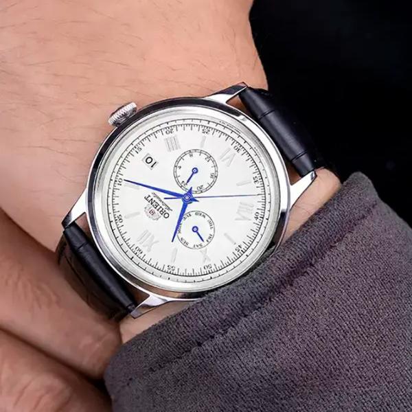 Ceas de mână pentru bărbați Orient RA-AK0701S30B Mecanic / 41 mm photo 3 Ceas de mână pentru bărbați Orient RA-AK0701S30B Mecanic / 41 mm photo 3