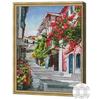 Mozaic Art Galery Premium Scara in orasel pitoresc   / 