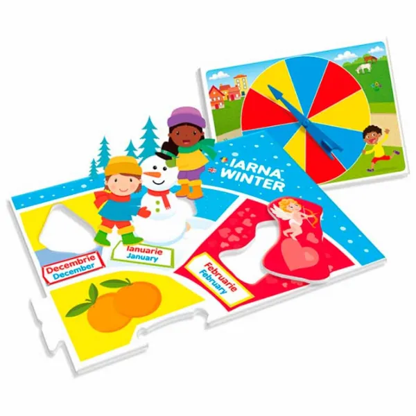 Настольная игра Clementoni Lunile și Anotimpurile 5+/ Развитие photo 2
