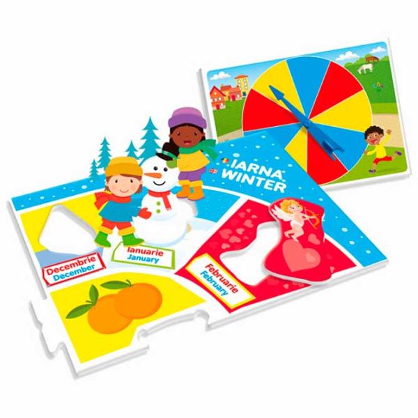 Настольная игра Clementoni Lunile și Anotimpurile 5+/ Развитие photo 2