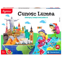 Joc de masă Clementoni Cunosc Lumea 6+/ Dezvoltare