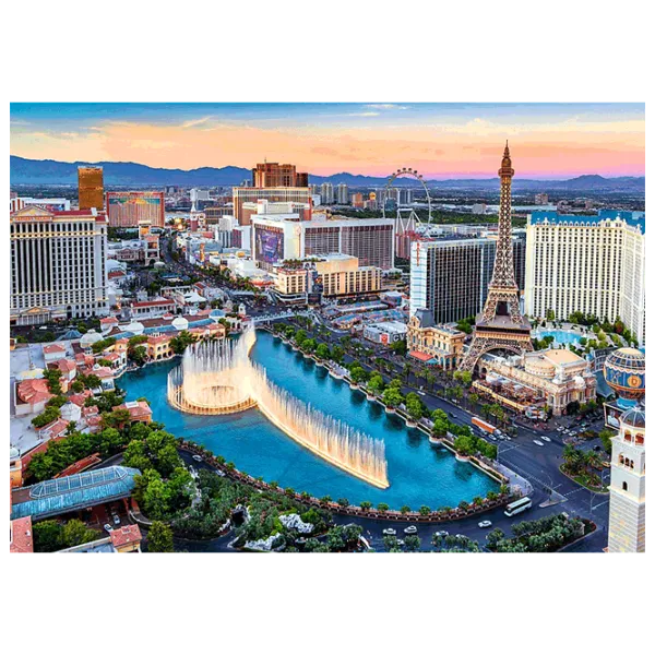 Puzzle Trefl Las Vegas, Nevada, USA 12+/ Numărul de piese: 1000 photo 2 Puzzle Trefl Las Vegas, Nevada, USA 12+/ Numărul de piese: 1000 photo 2