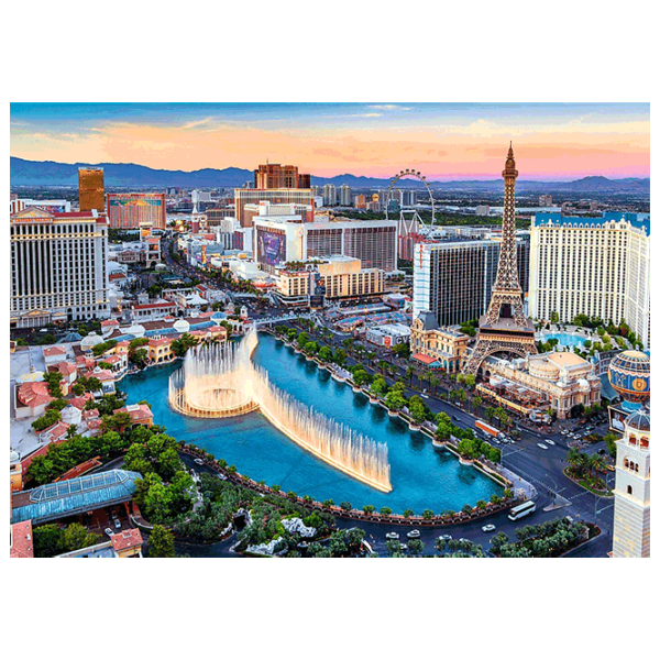 Puzzle Trefl Las Vegas, Nevada, USA 12+/ Numărul de piese: 1000 photo 2 Puzzle Trefl Las Vegas, Nevada, USA 12+/ Numărul de piese: 1000 photo 2