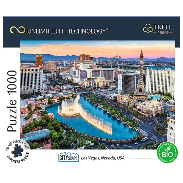 Puzzle Trefl Las Vegas, Nevada, USA 12+/ Numărul de piese: 1000 photo 3 Puzzle Trefl Las Vegas, Nevada, USA 12+/ Numărul de piese: 1000 photo 3