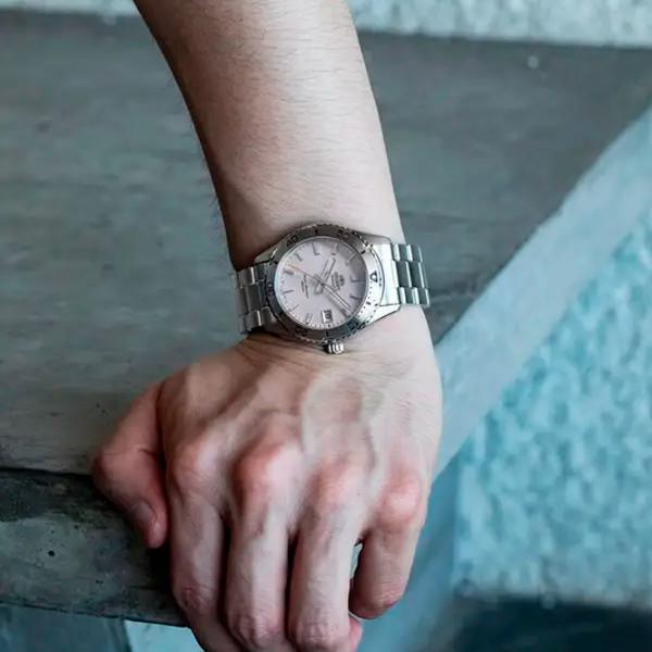 Ceas de mână pentru bărbați Orient RA-AC0Q03S30B Mecanic / 40 mm photo 2