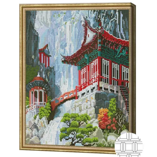Mozaic Art Galery Premium Templu chinezesc in munti   /  photo 2 Mozaic Art Galery Premium Templu chinezesc in munti   /  photo 2