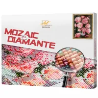 Mozaic Art Galery Premium Bujori roz   / 